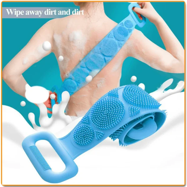 (3 قطع) ليفة سيليكون للظهر والجسم